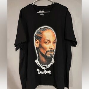 Snoop Dogg Supply Dog Chain Black Graphic T-Shirt Size L NWOT